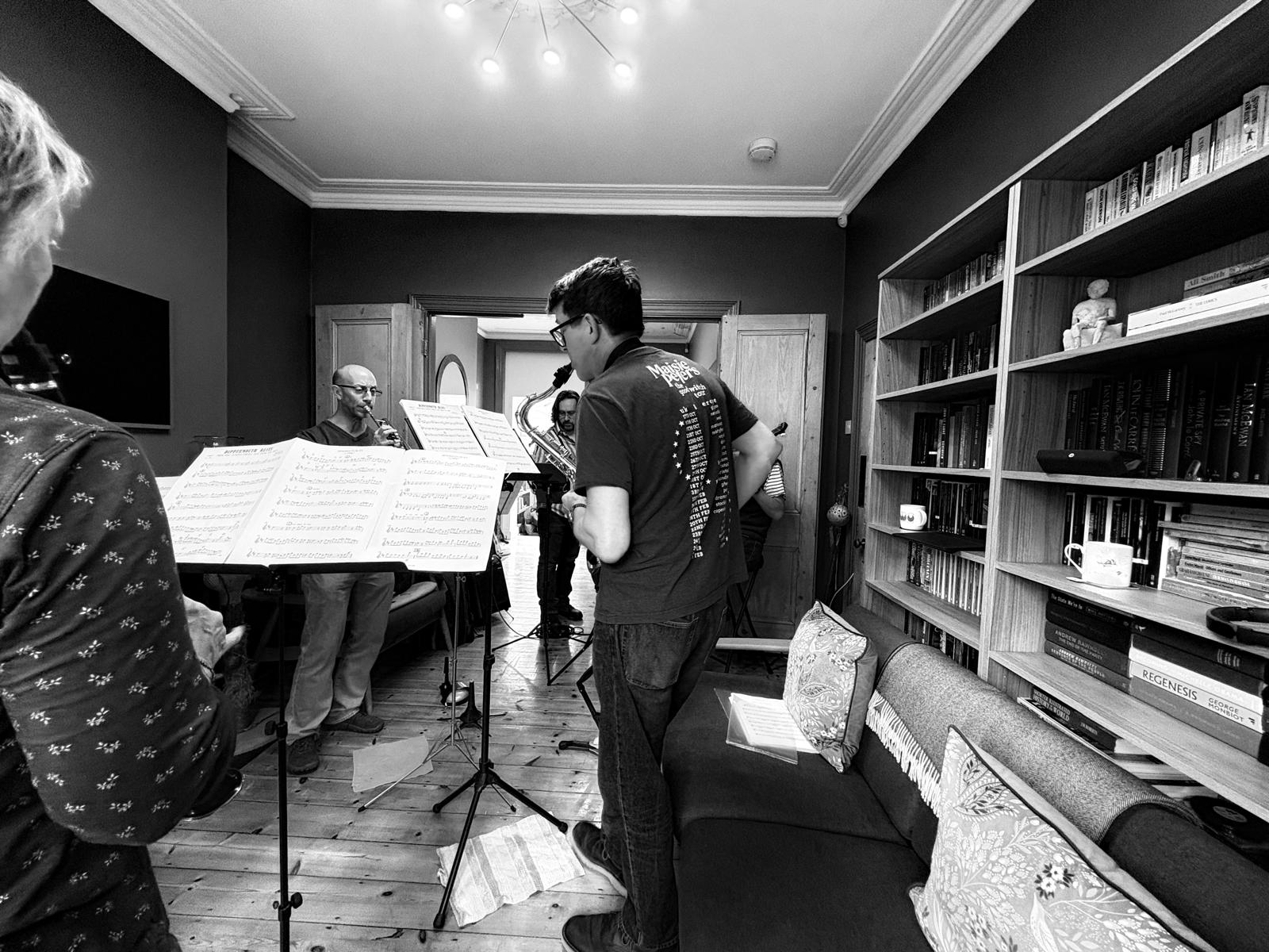 Rehearsal, rhythm section